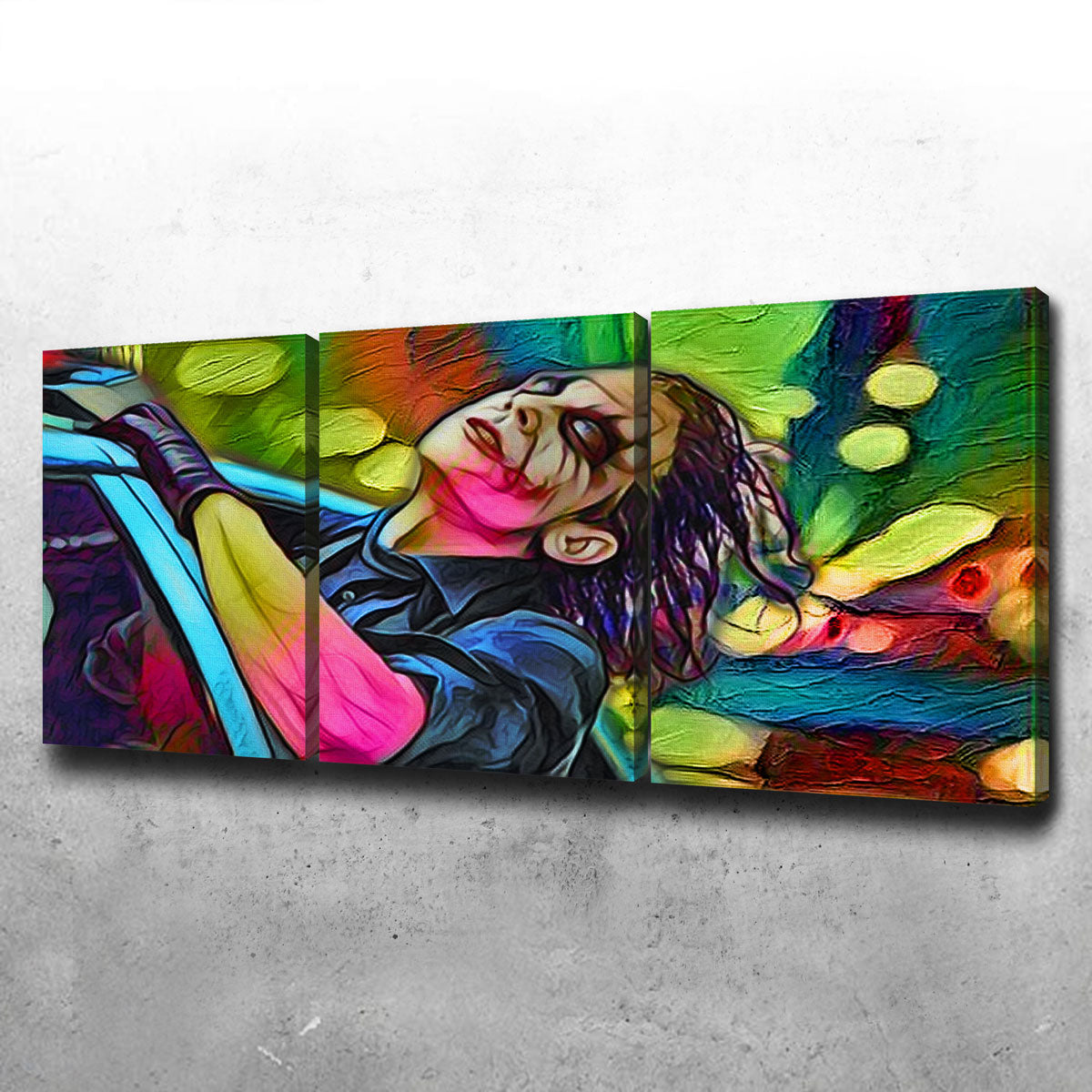 Abstract Joker Wall Art
