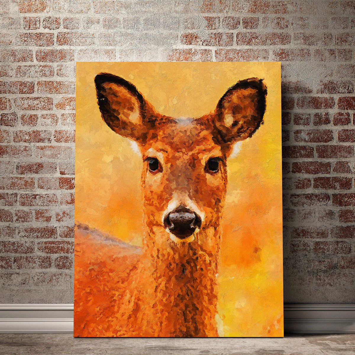 Deer 2 Painting Wall Art
