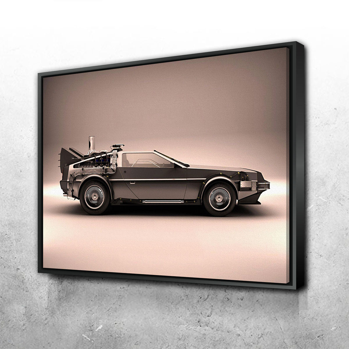 DeLorean Wall Art