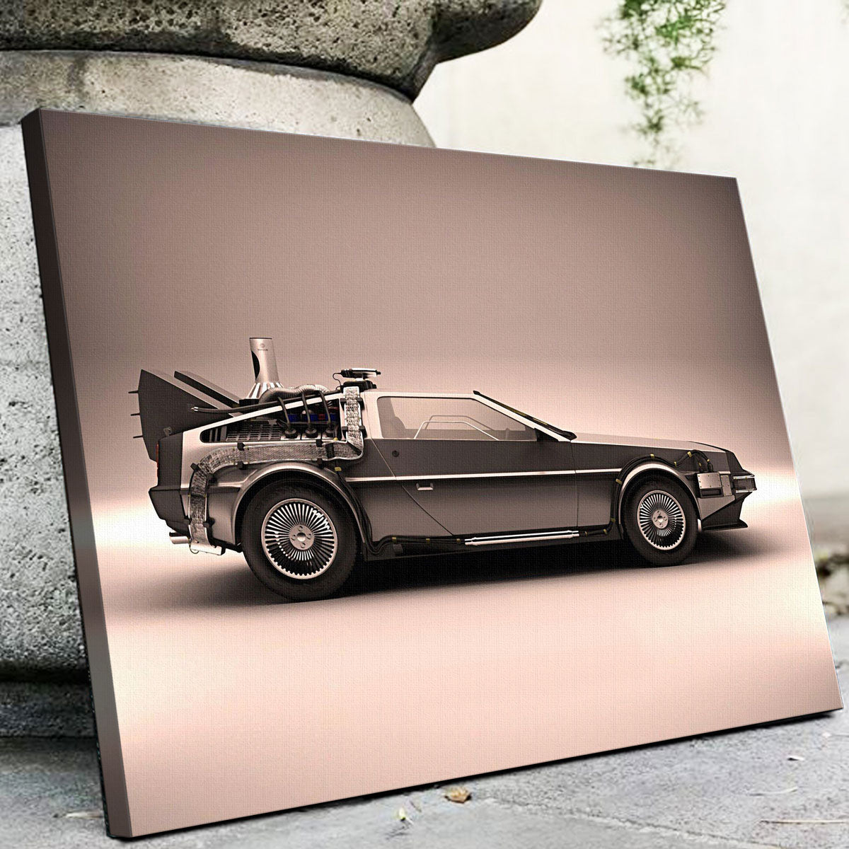 DeLorean Wall Art