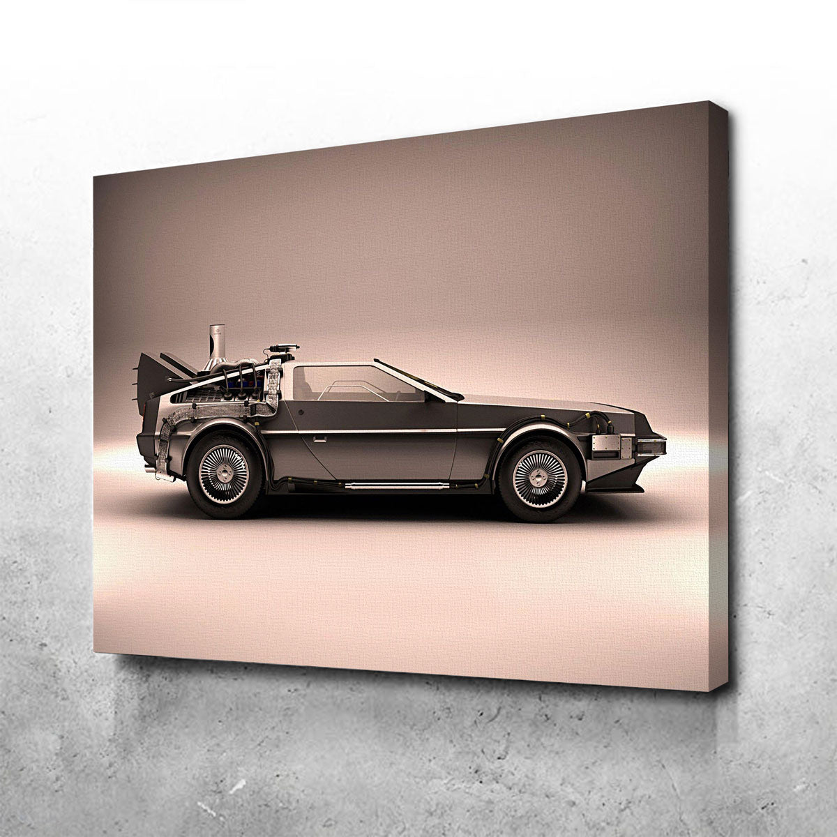DeLorean Wall Art