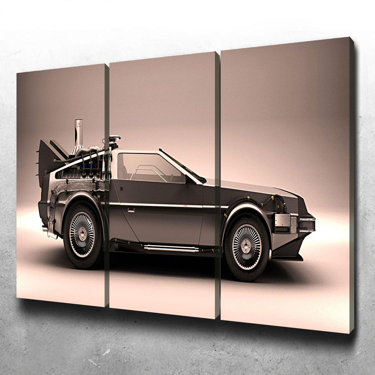 DeLorean Wall Art