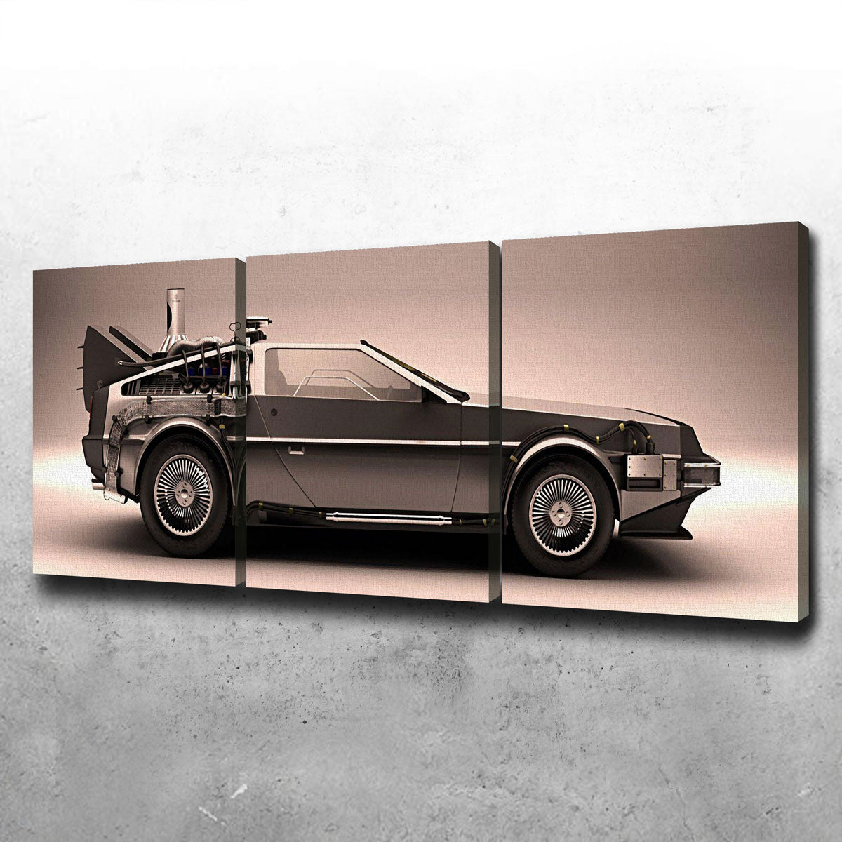DeLorean Wall Art