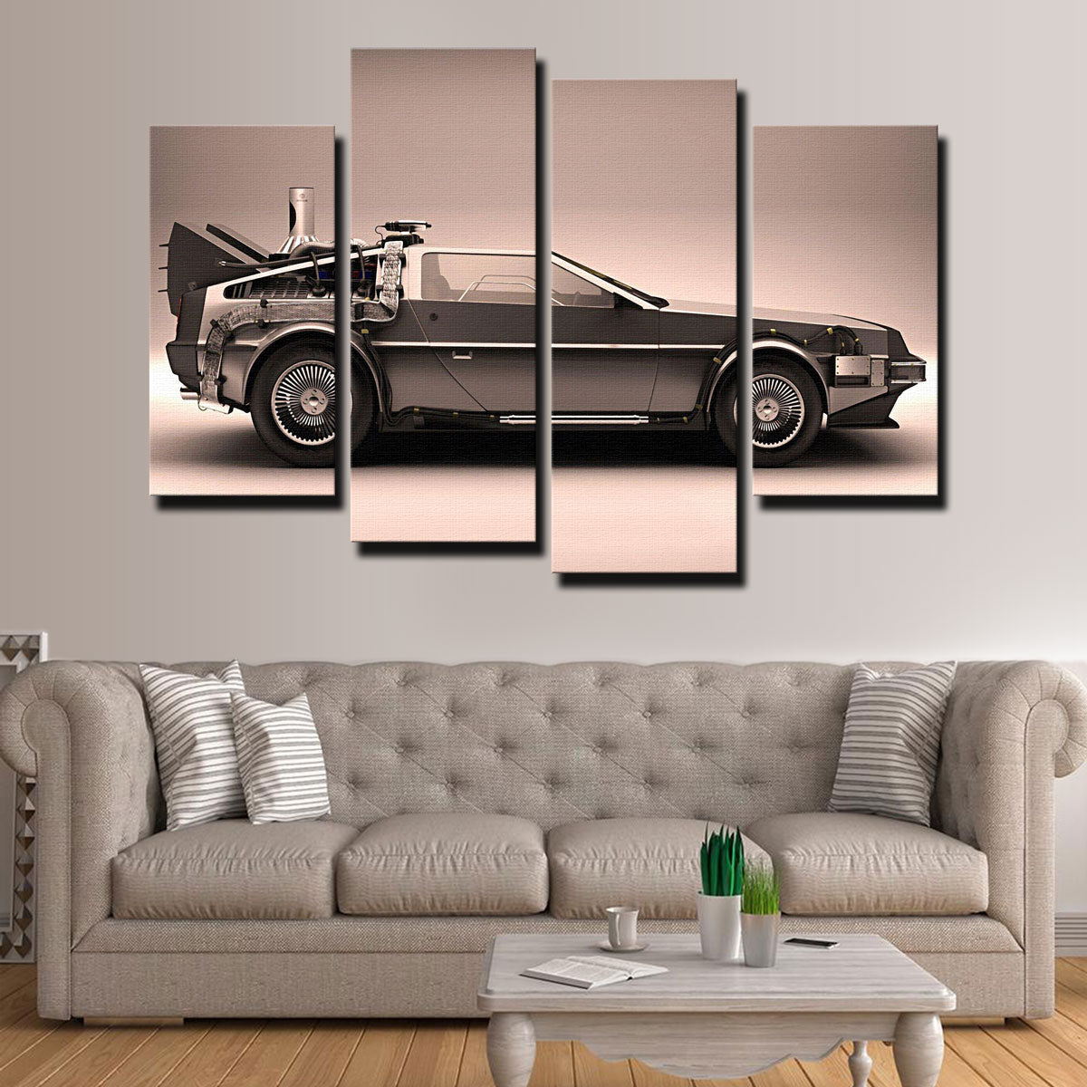 DeLorean Wall Art
