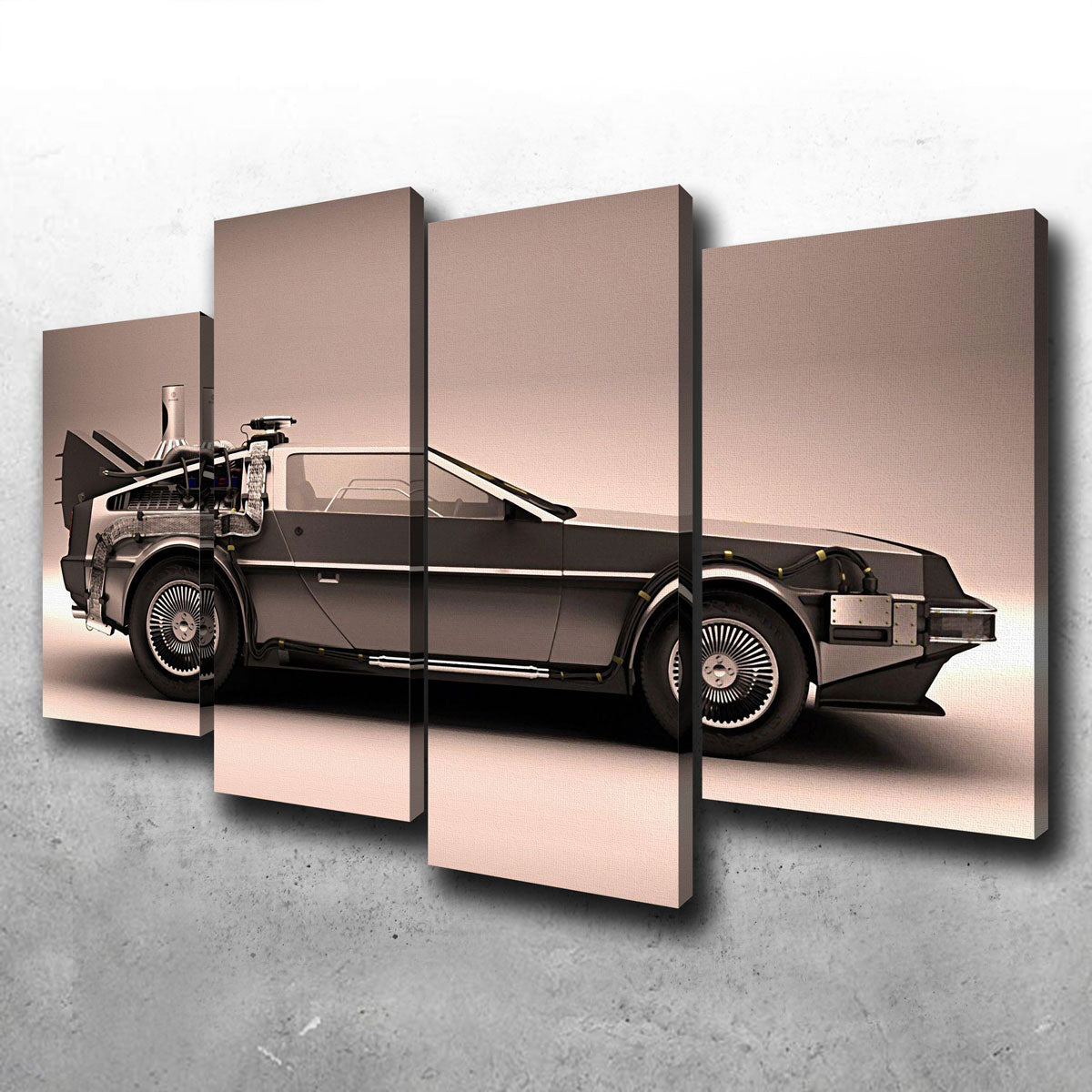 DeLorean Wall Art