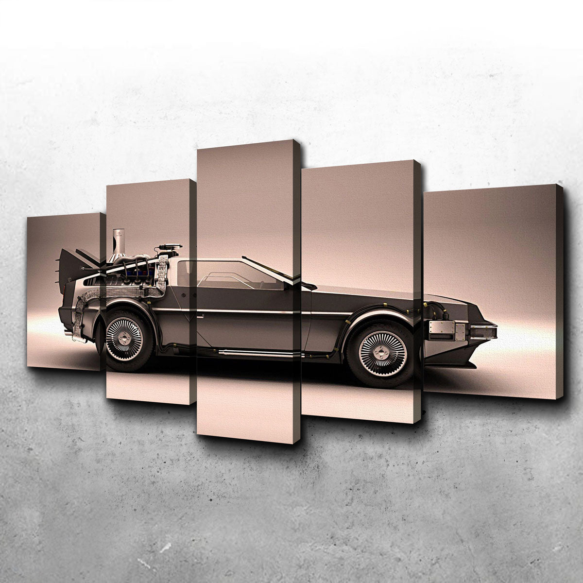 DeLorean Wall Art