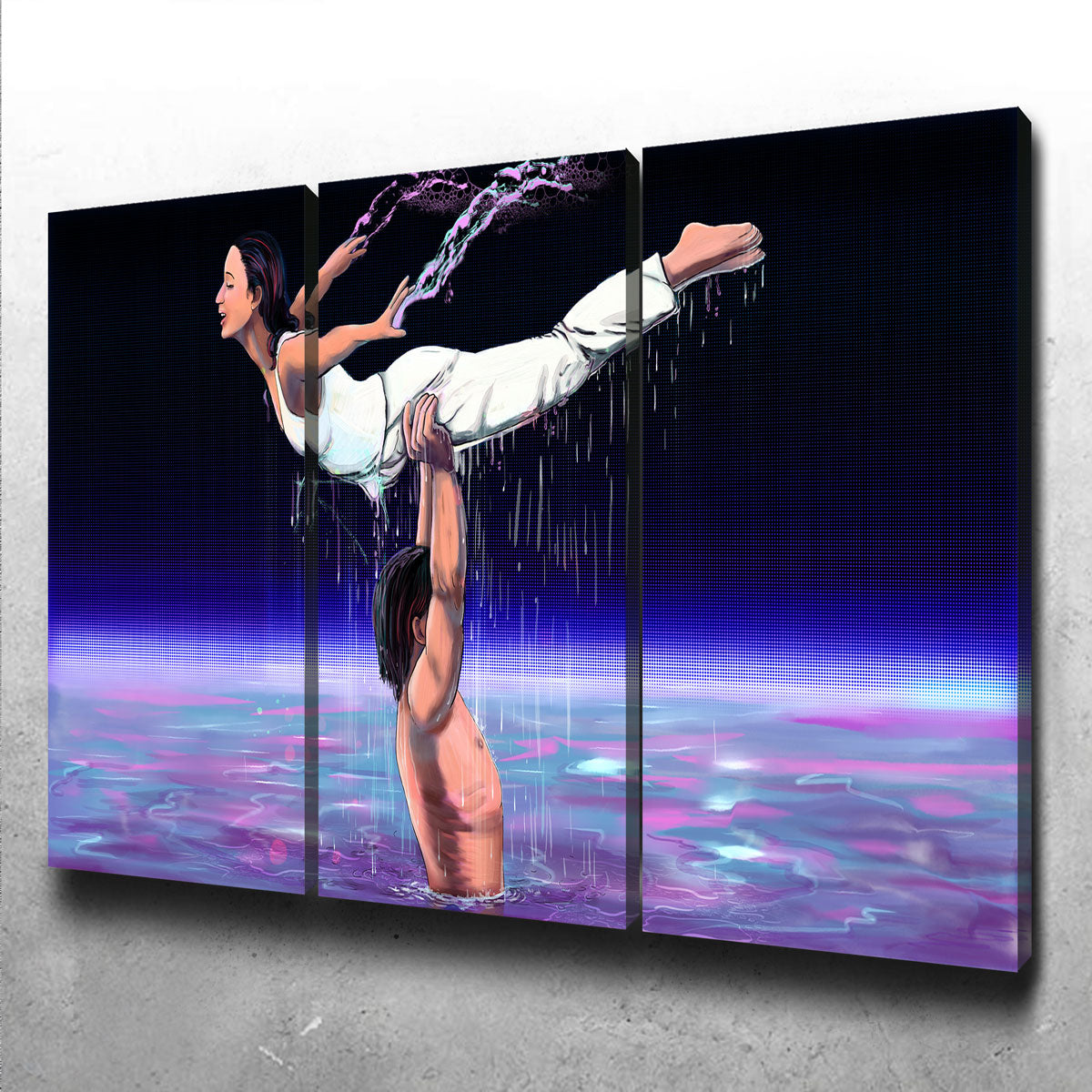Abstract Dirty Dancing Wall Art