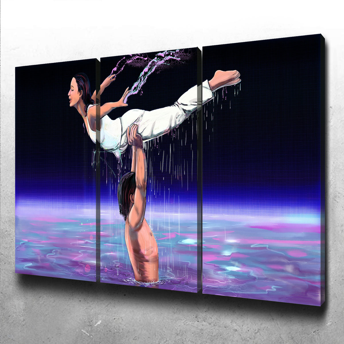 Abstract Dirty Dancing Canvas Set