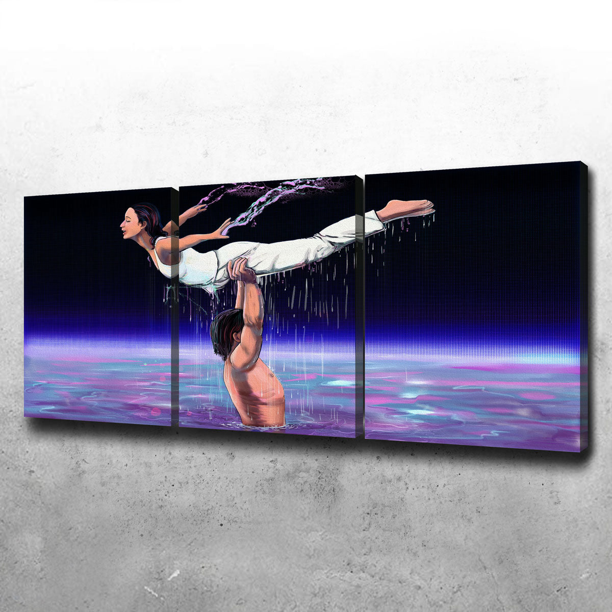 Abstract Dirty Dancing Wall Art