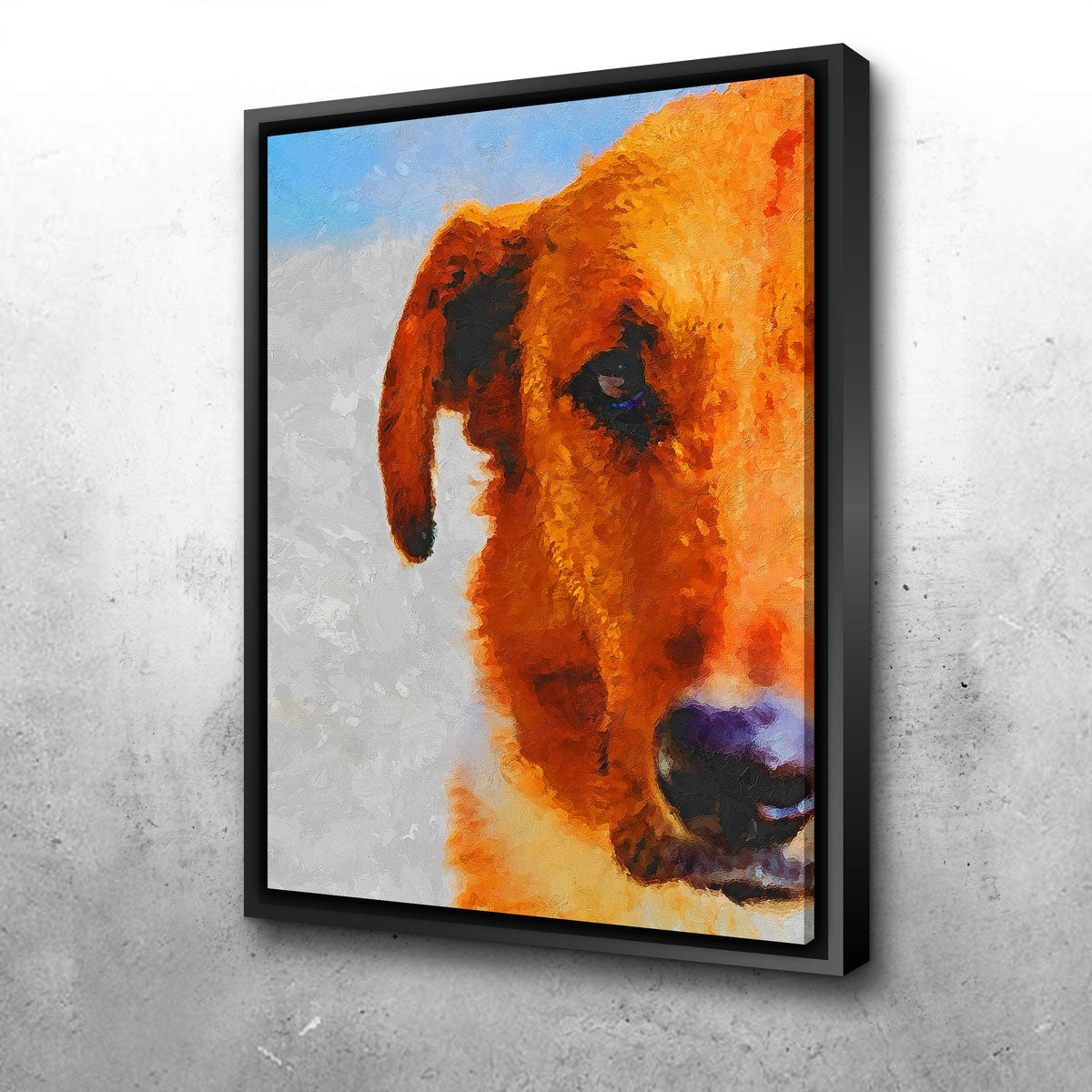 Dog Painting Wall Art