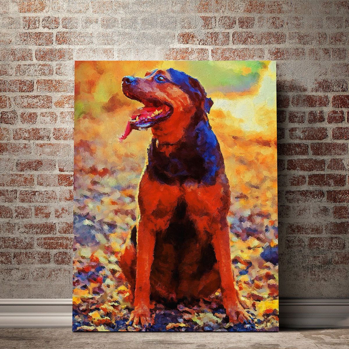 Dog 1 Painting Wall Art