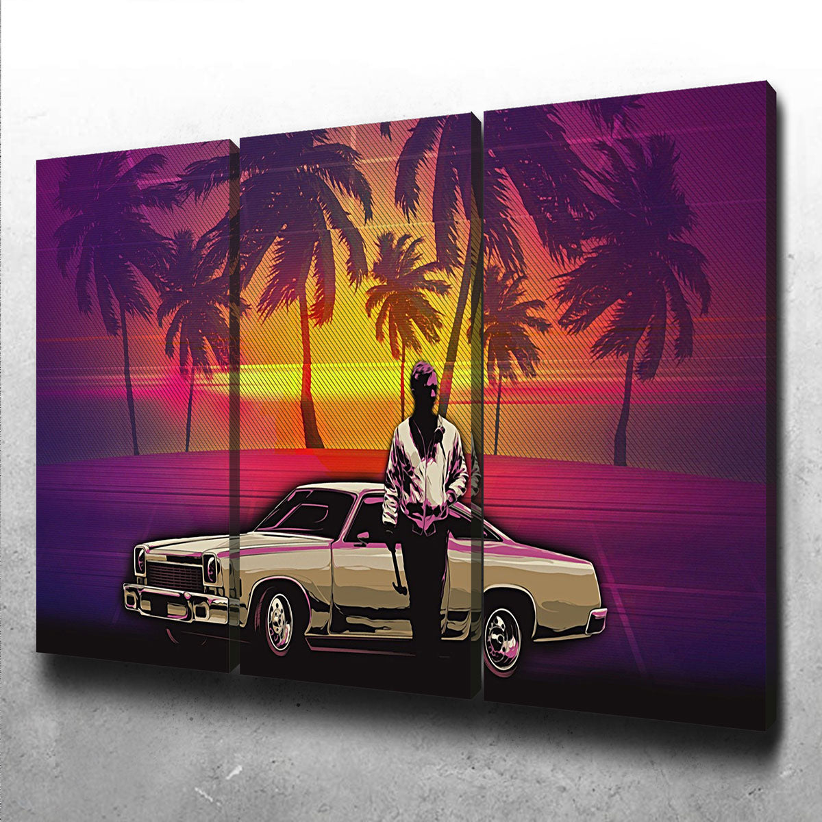 Abstract Drive Canvas Set