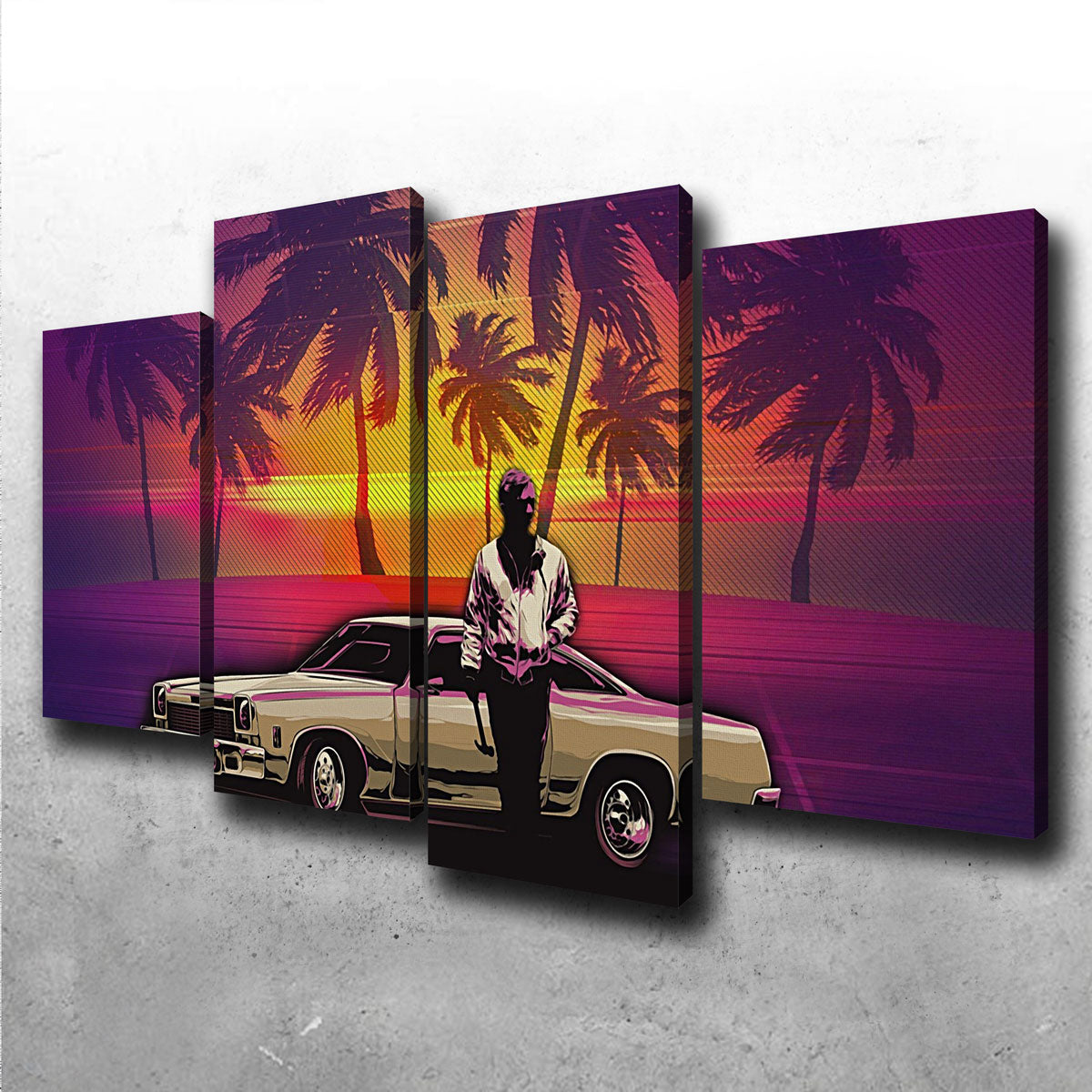 Abstract Drive Canvas Set