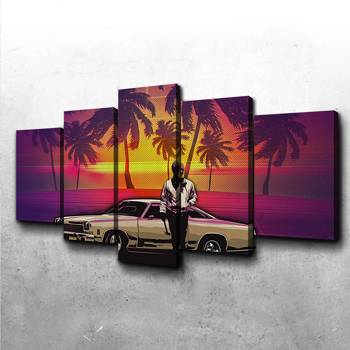 Abstract Drive Wall Art