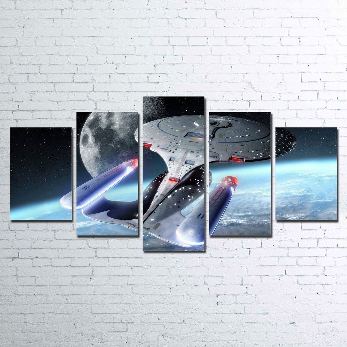 USS Enterprise-D Wall Art