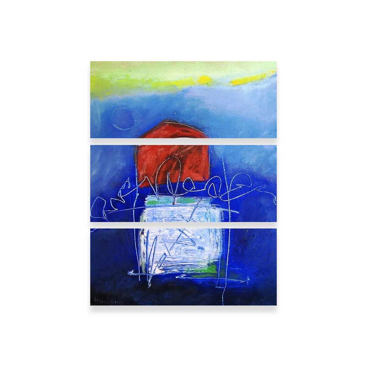 Evening Blues II Wall Art
