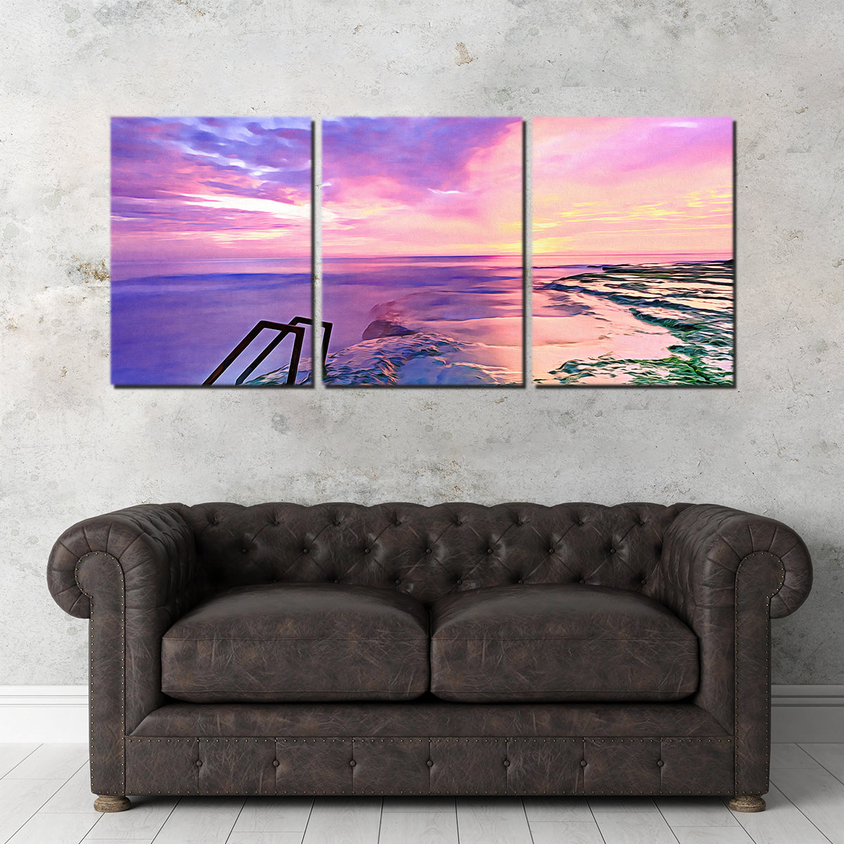 Fair Skies and Calm Sea Wall Art
