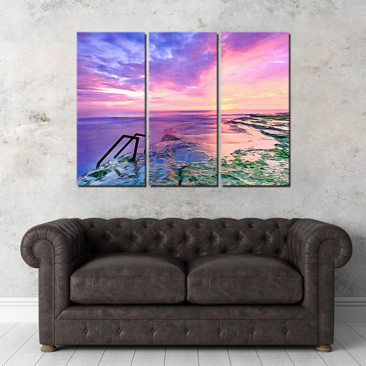 Fair Skies and Calm Sea Wall Art