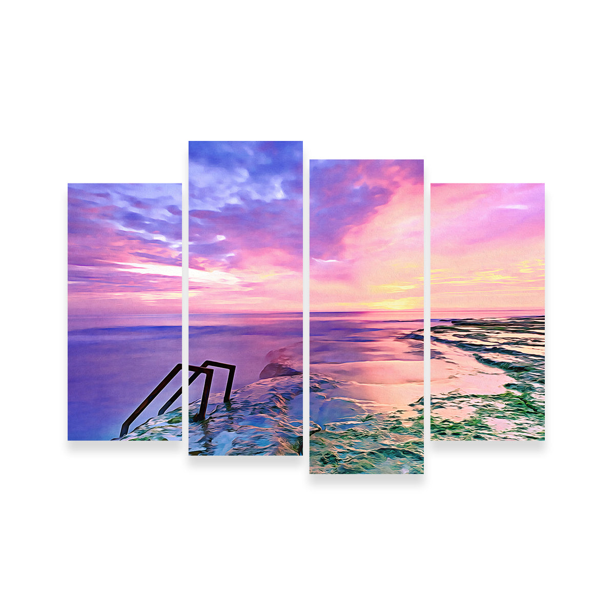 Fair Skies and Calm Sea Wall Art