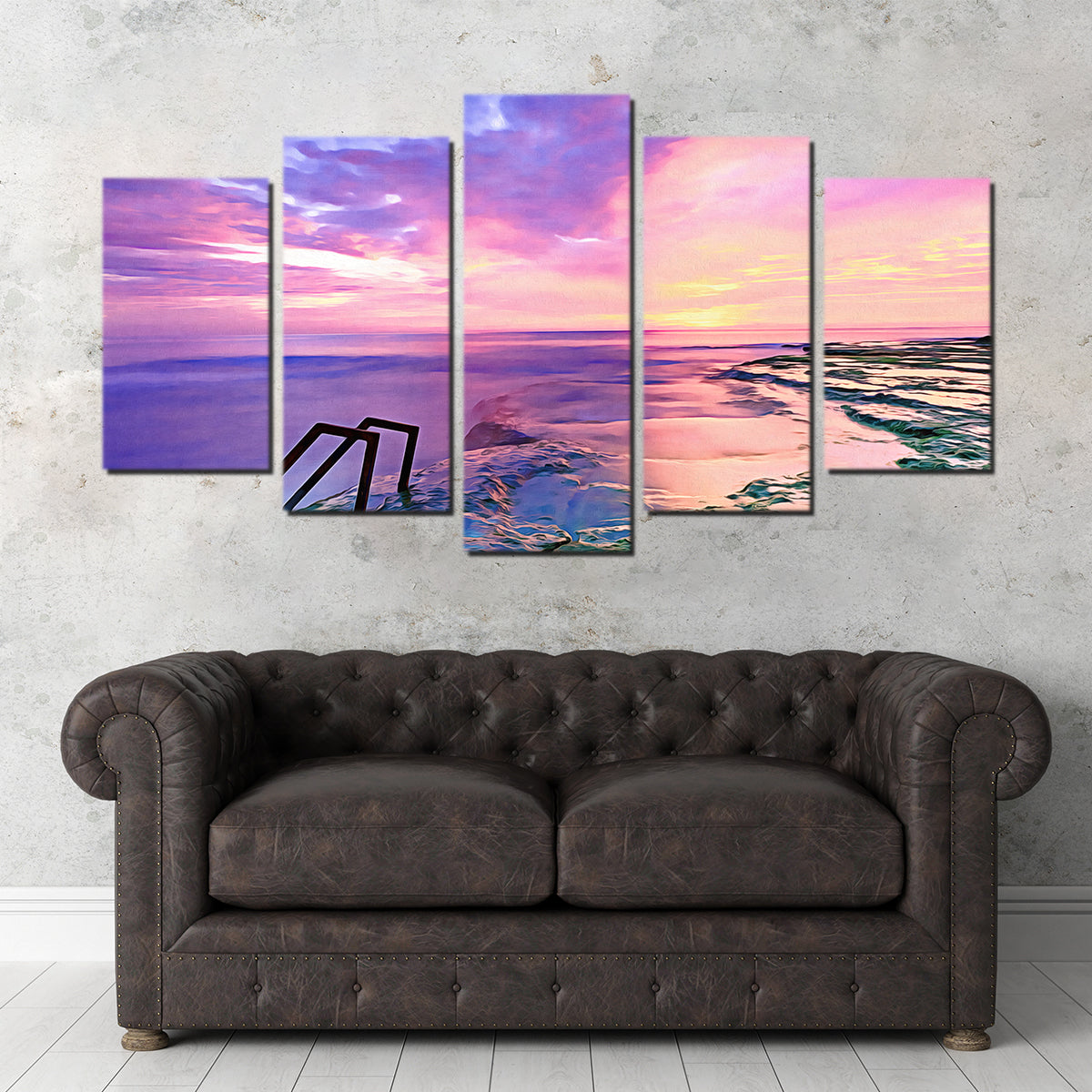 Fair Skies and Calm Sea Wall Art
