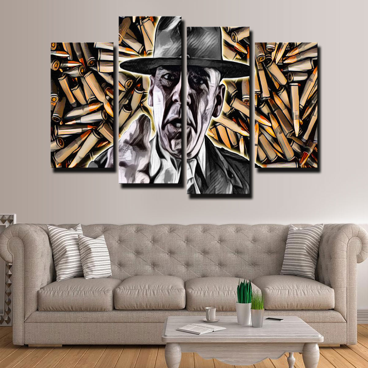 Full Metal Jacket Bullets Wall Art