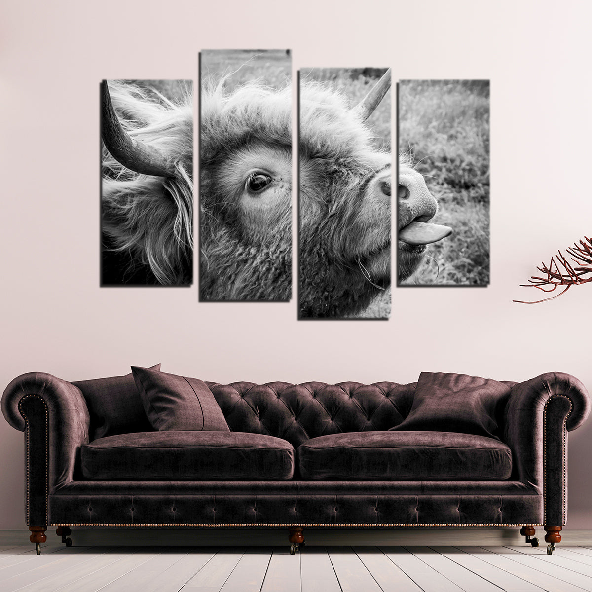 Funny Cow Wall Art
