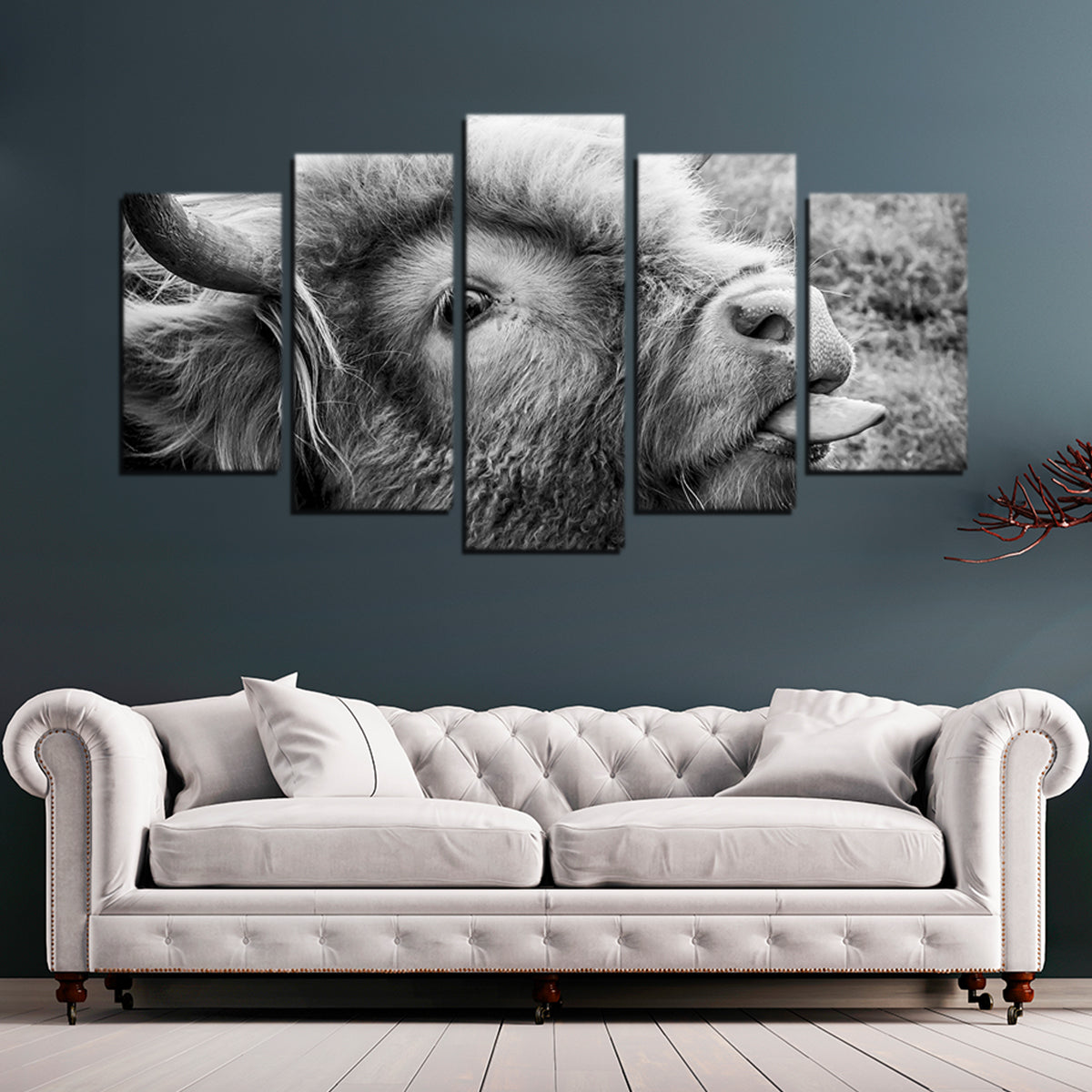 Funny Cow Wall Art