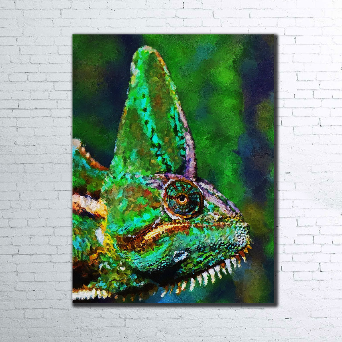 GECKO PAINTING Wall Art