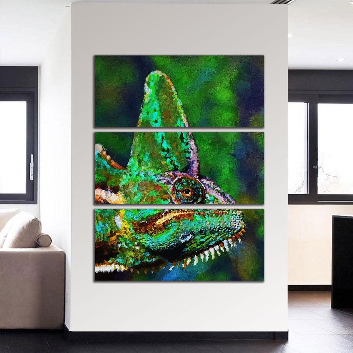 GECKO PAINTING Wall Art