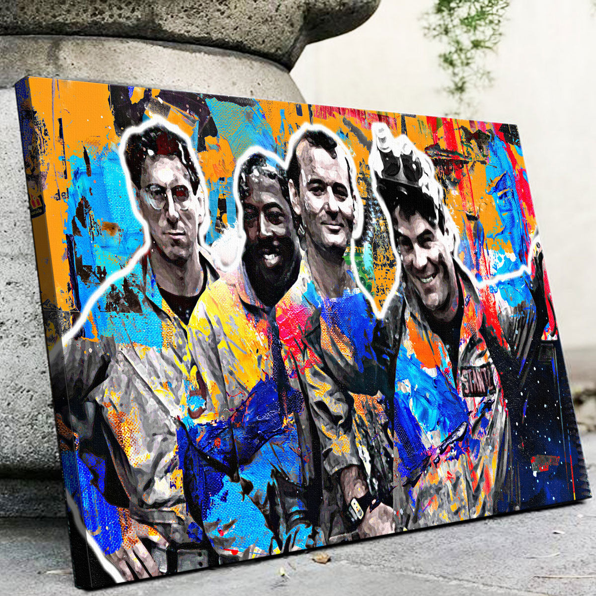 Ghostbusters Abstract Wall Art
