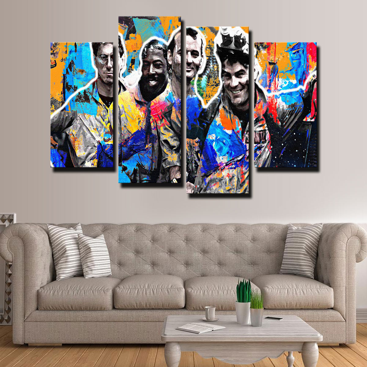 Ghostbusters Abstract Wall Art