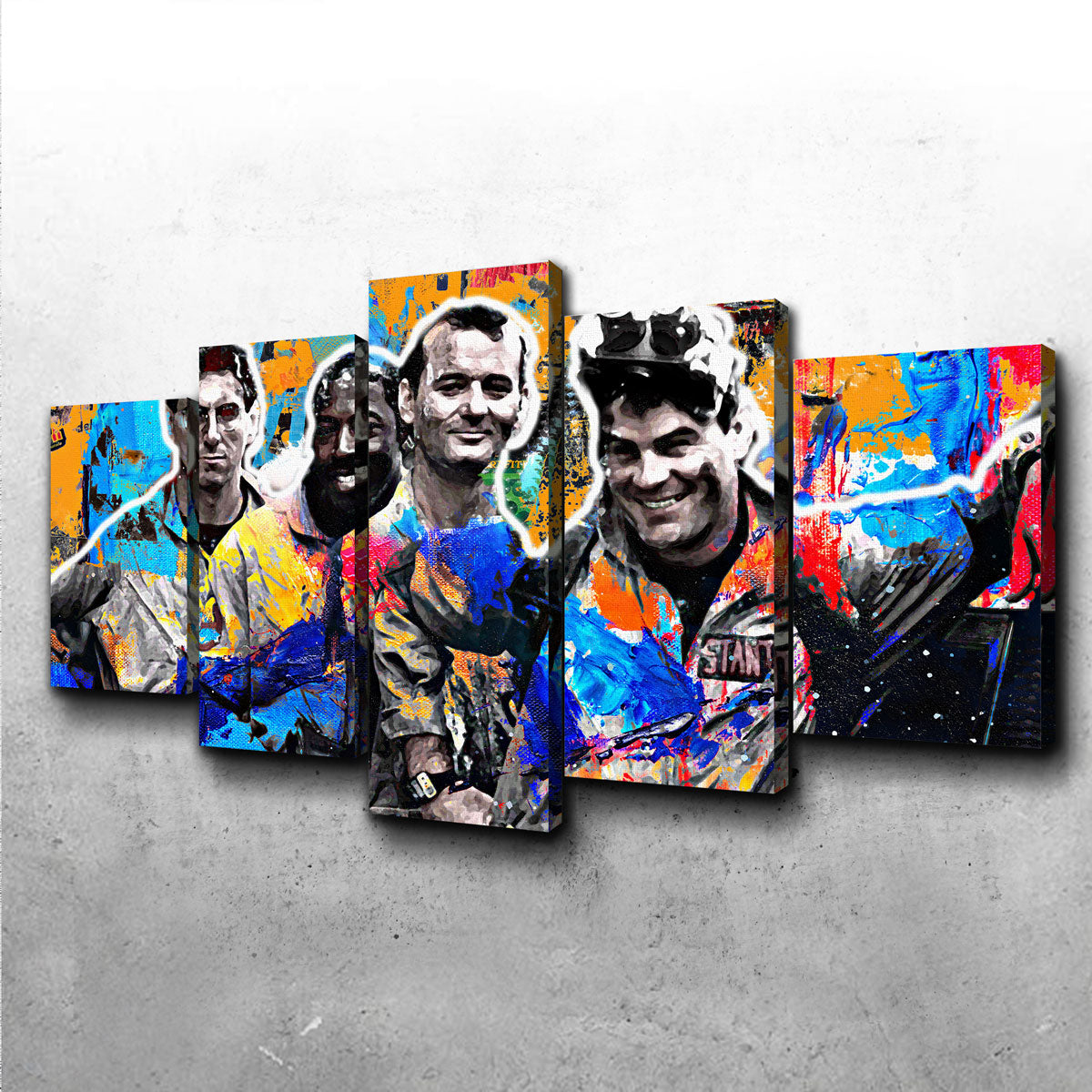 Ghostbusters Abstract Wall Art