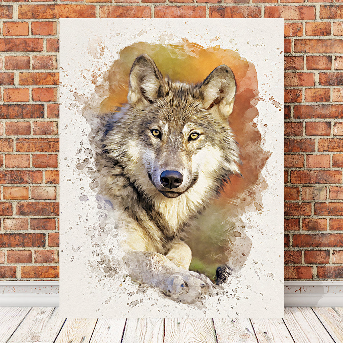 Gray Wolf 3 Wall Art