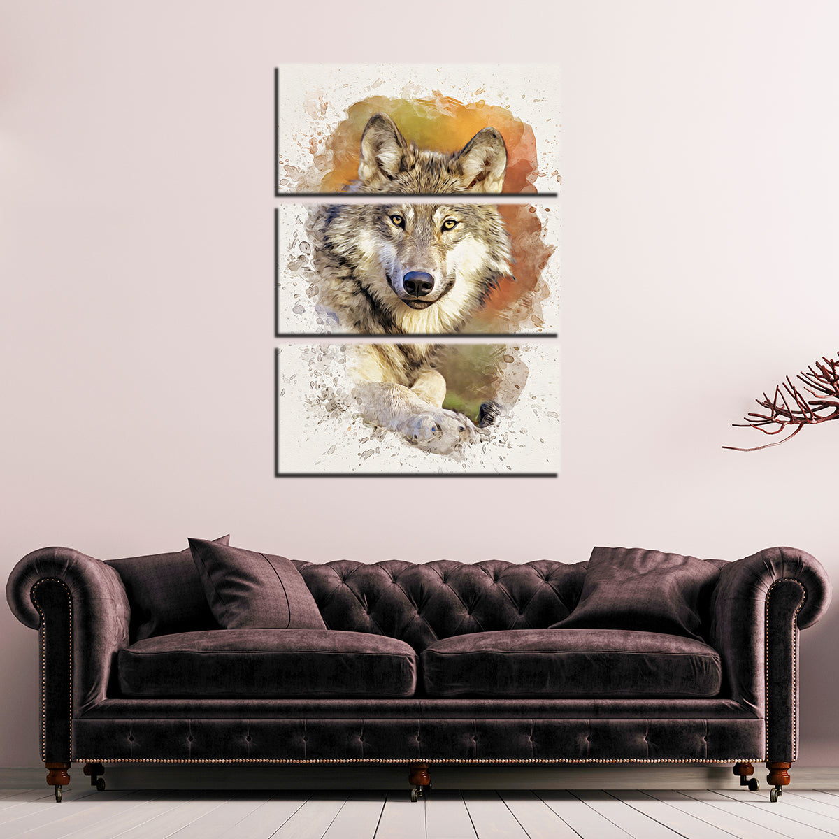 Gray Wolf 3 Wall Art