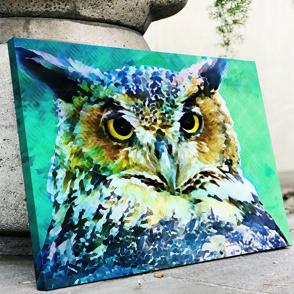 Great Horned Owl Wall Art