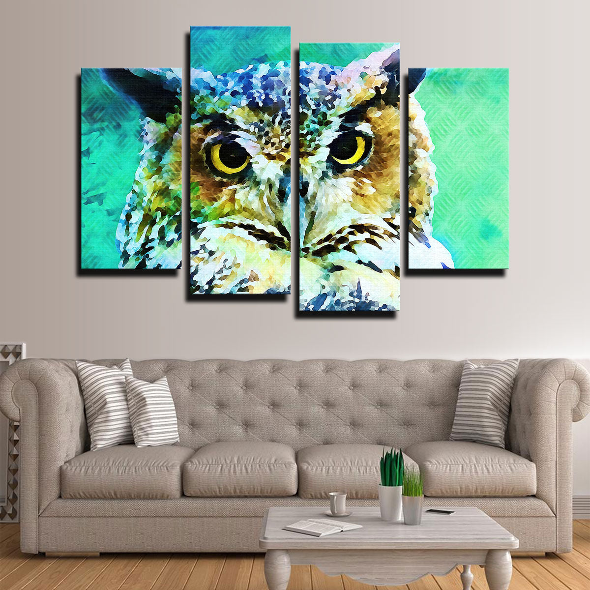 Great Horned Owl Wall Art