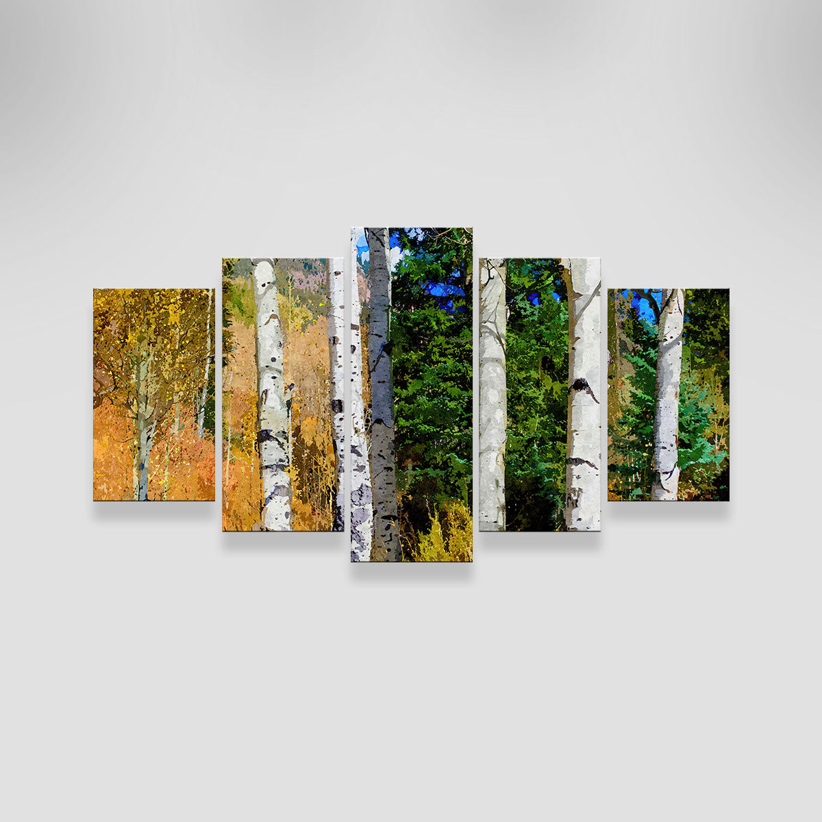 Hillside Aspen Grove Wall Art
