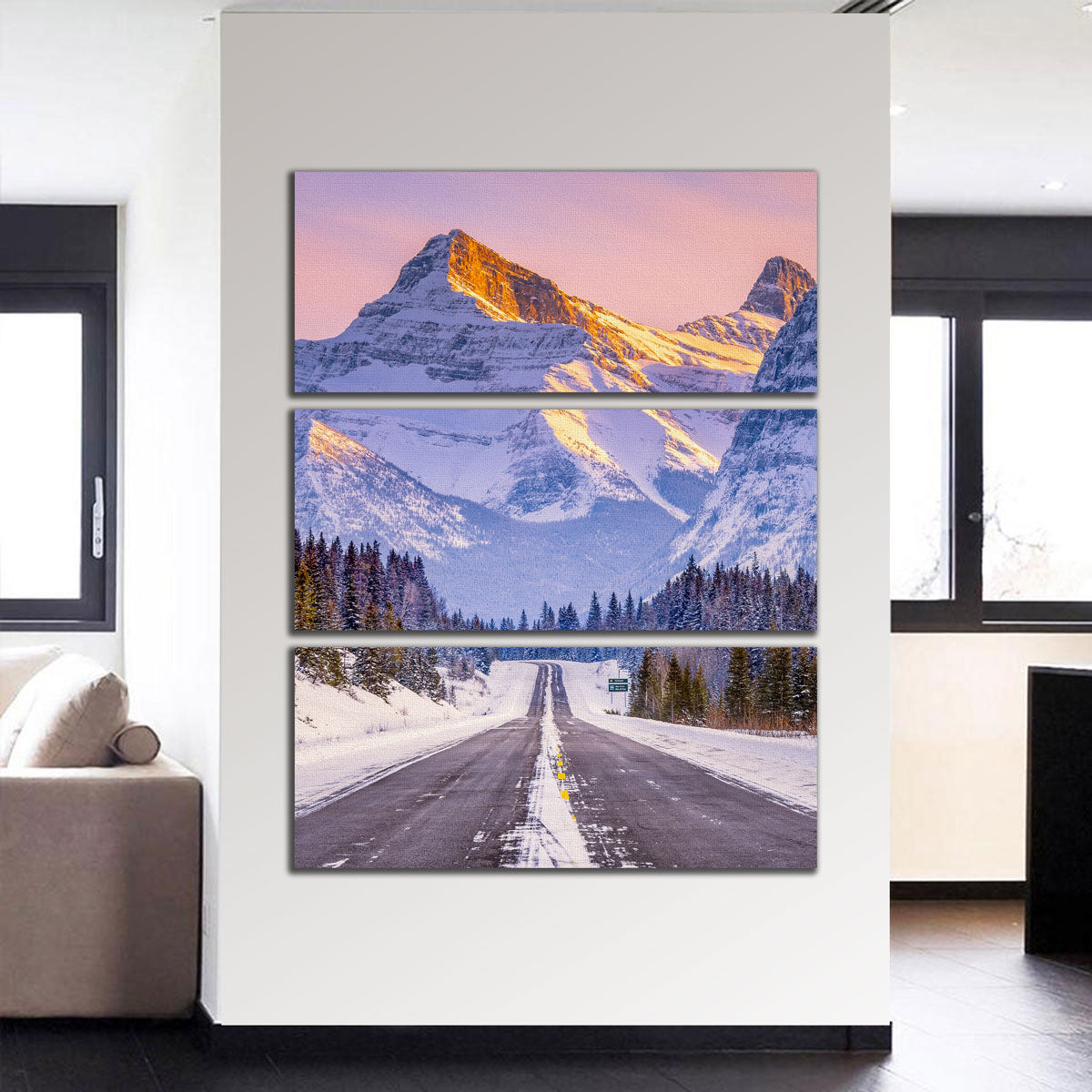 Gold on the Peak Wall Art