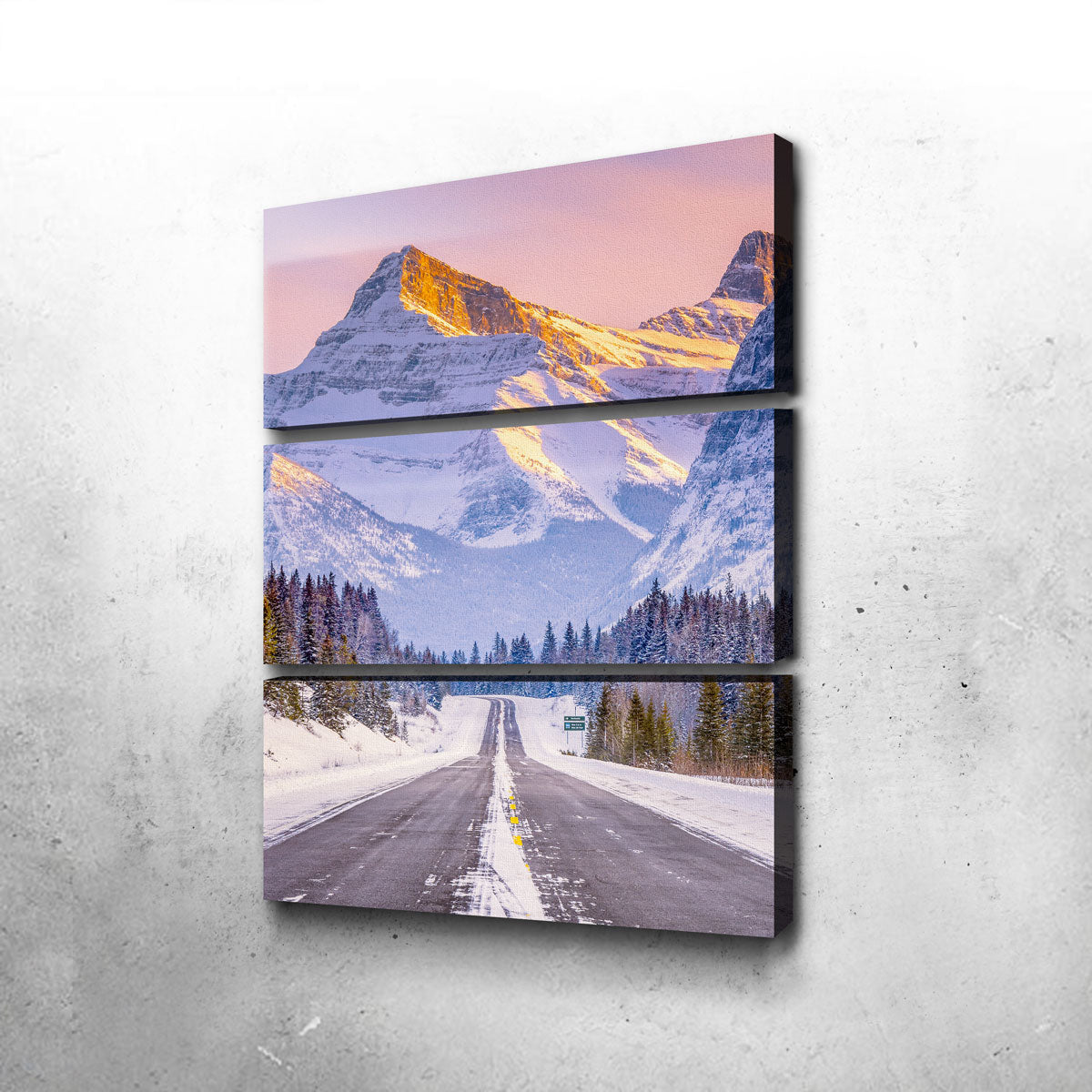 Gold on the Peak Wall Art