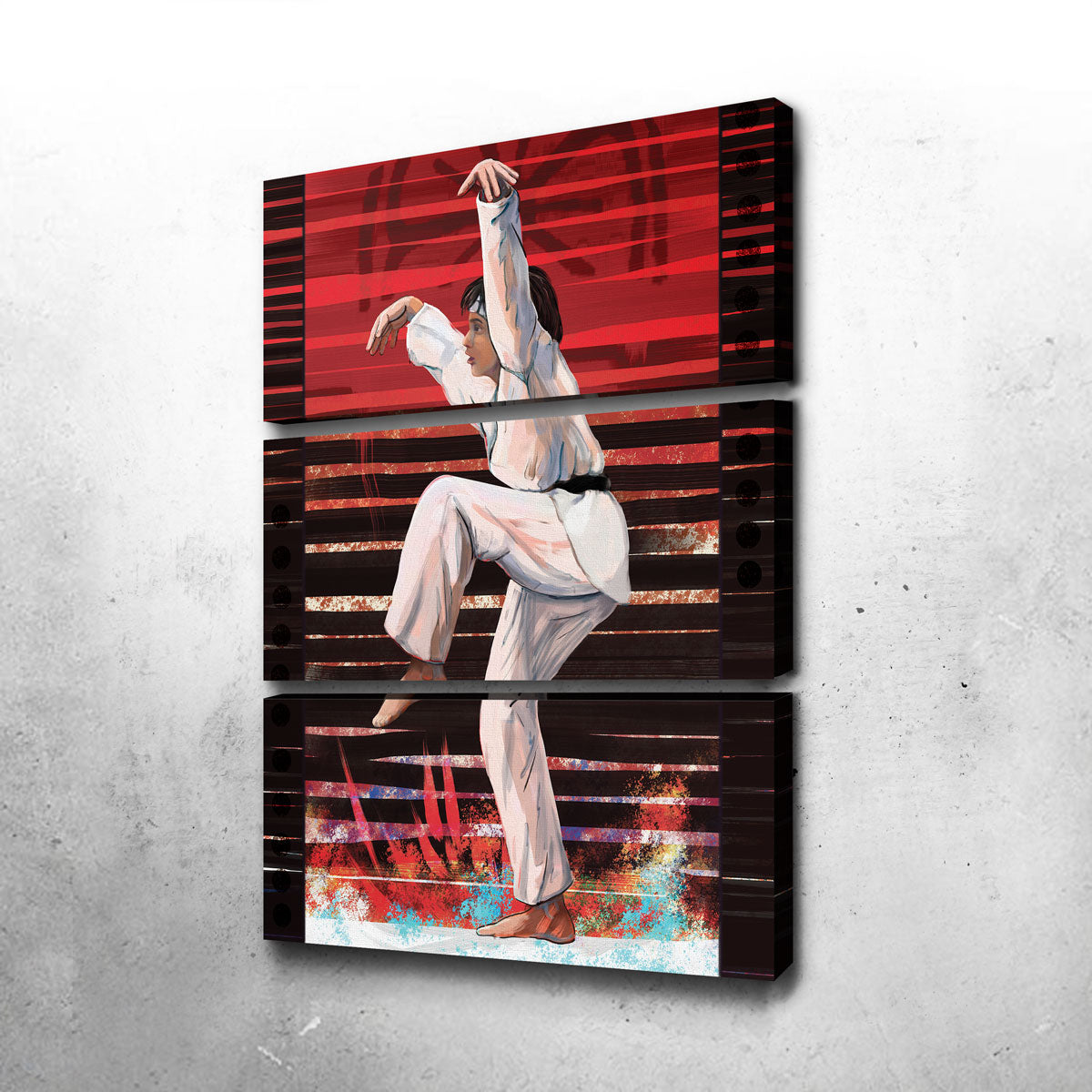 Karate Kid Canvas Set