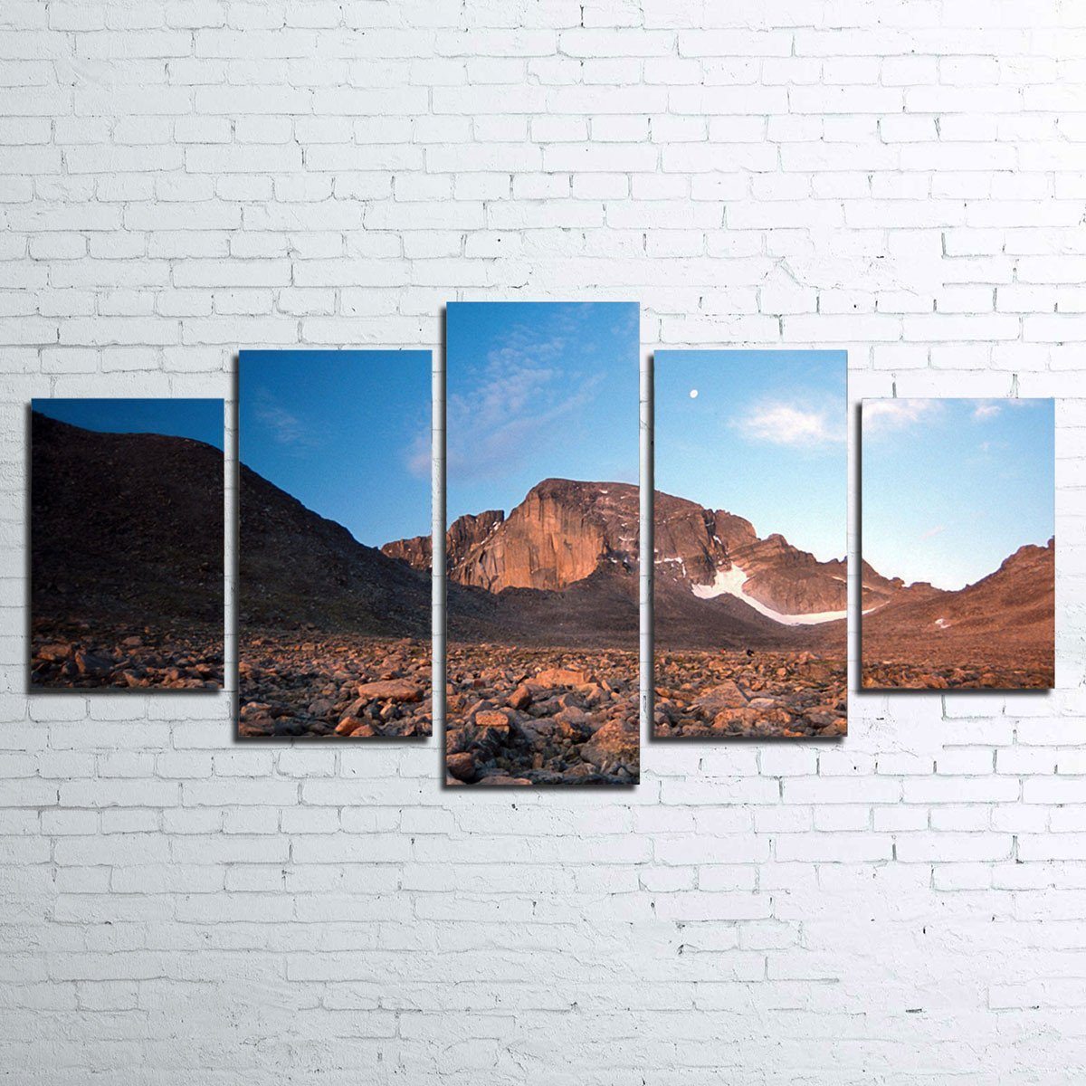 Longs Peak Boulder Field Wall Art