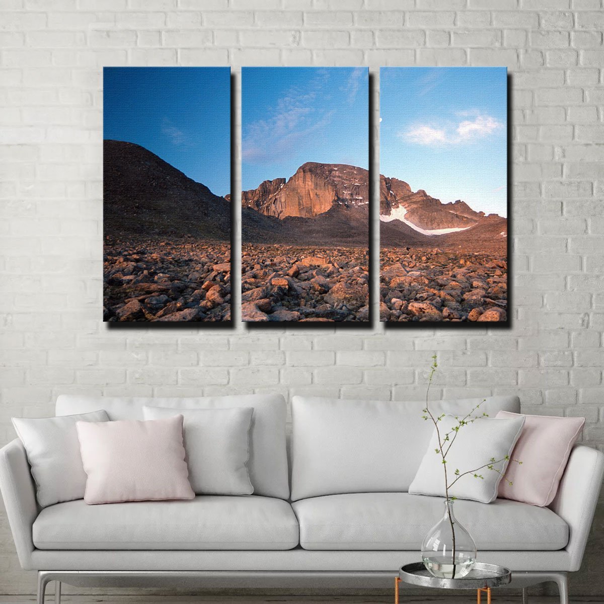 Longs Peak Boulder Field Wall Art