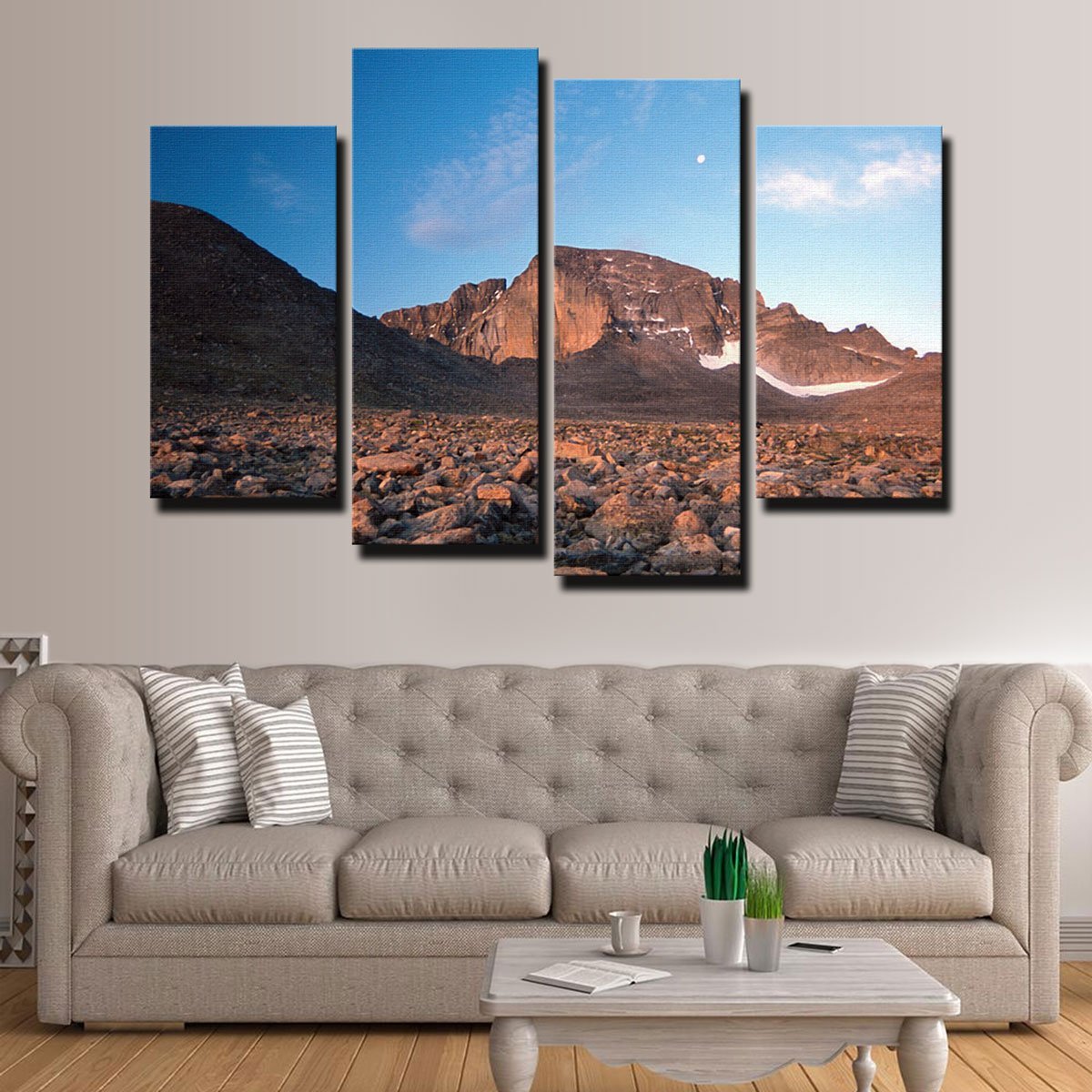 Longs Peak Boulder Field Wall Art