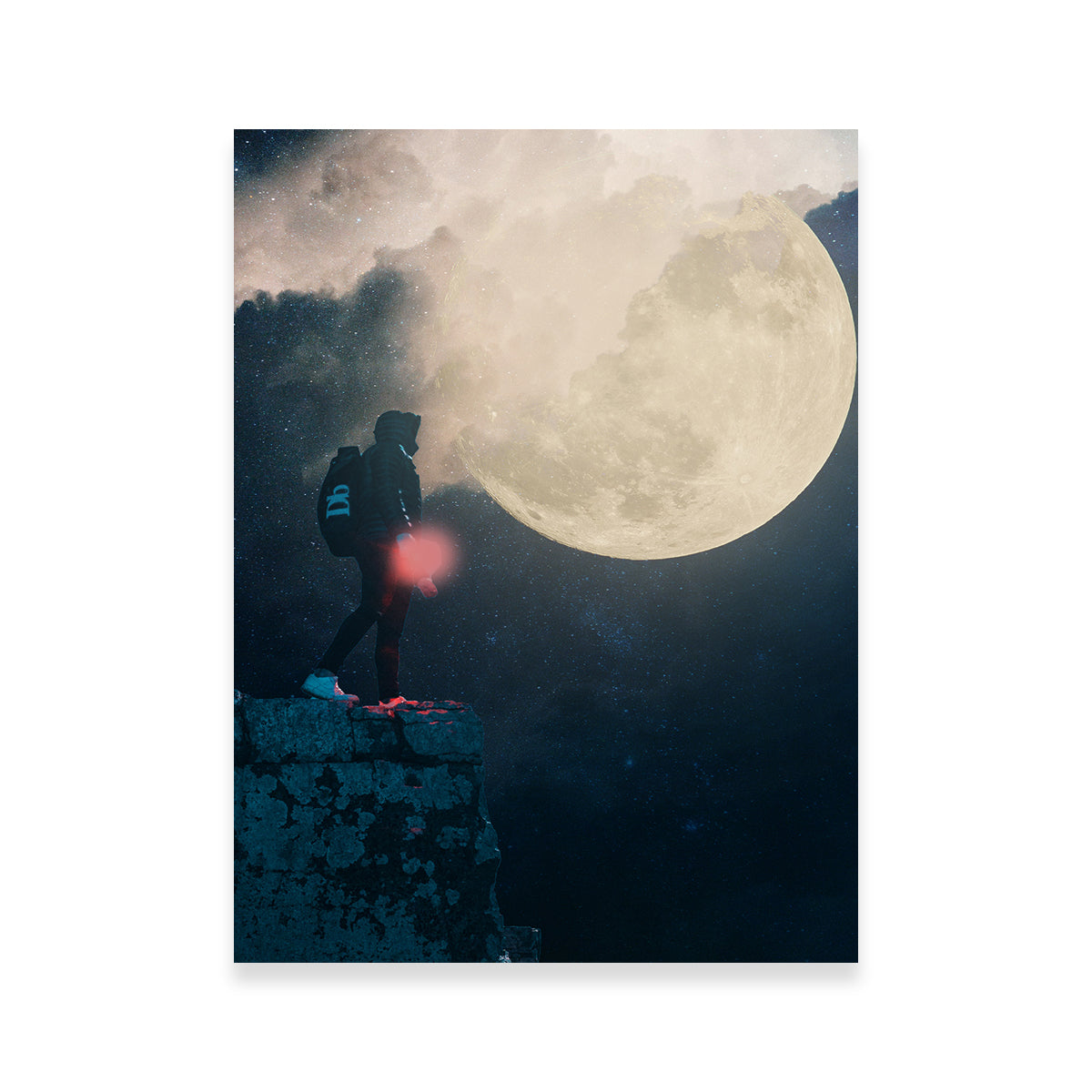 Look At The Moon Wall Art