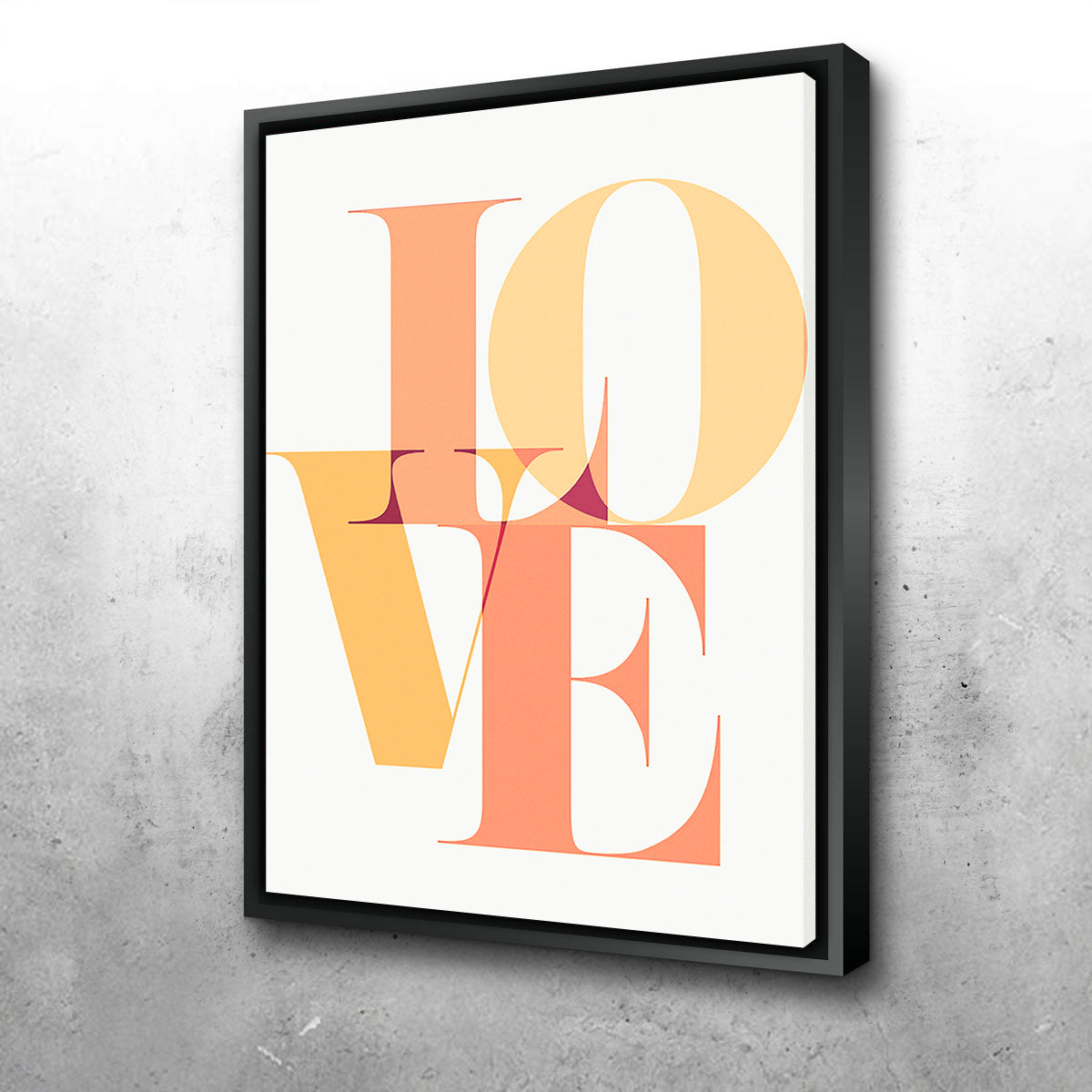 Love Block Wall Art