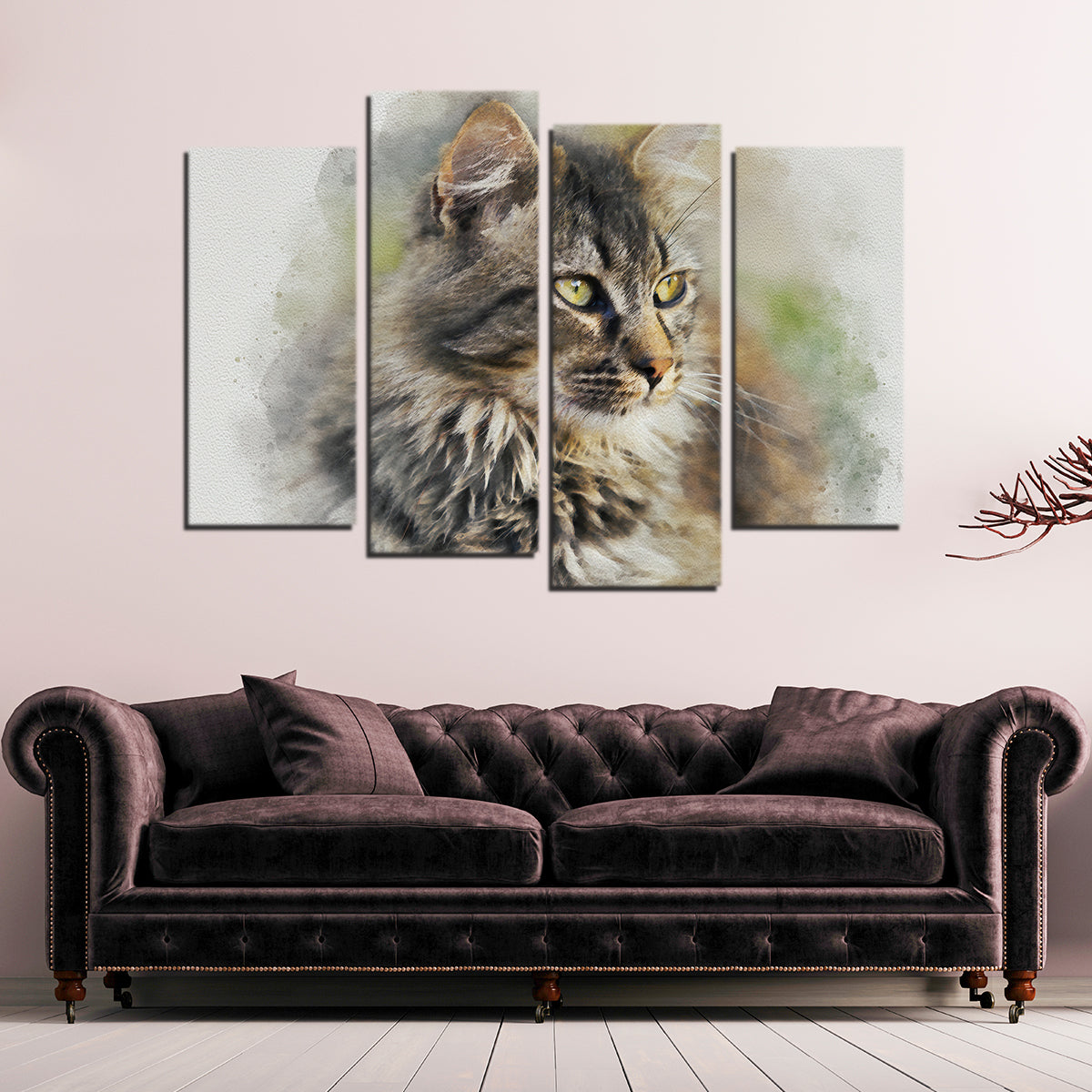Maine Coon Cat Wall Art