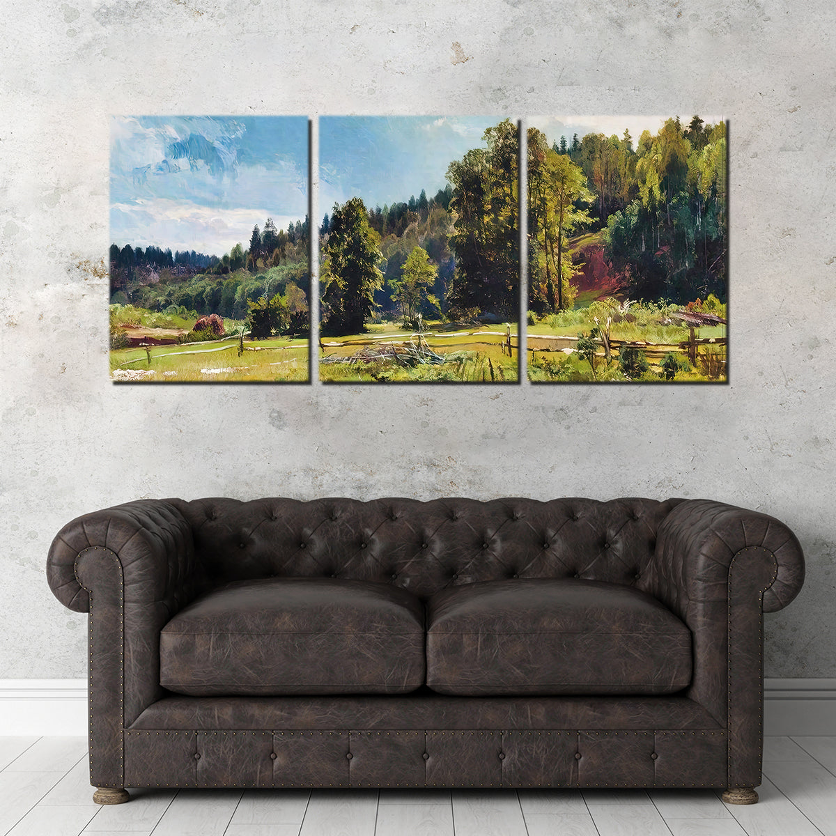 Meadow at the Forest Edge Wall Art