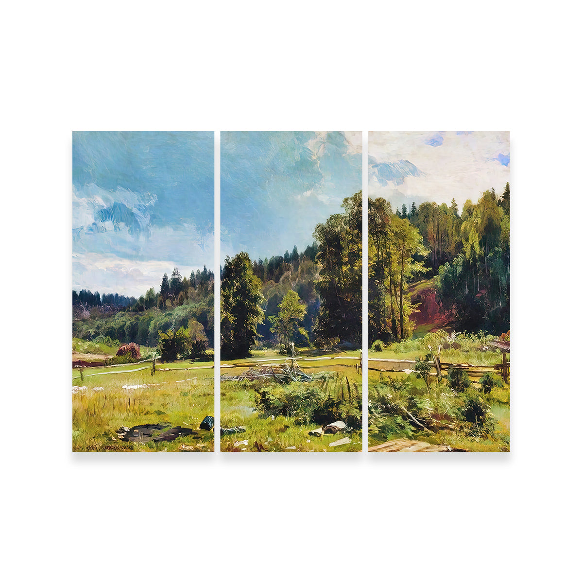 Meadow at the Forest Edge Wall Art