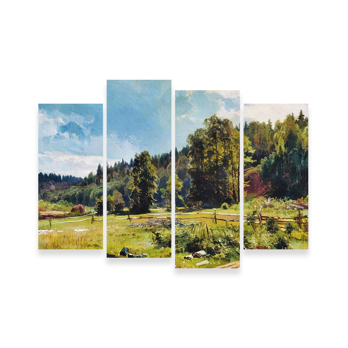 Meadow at the Forest Edge Wall Art