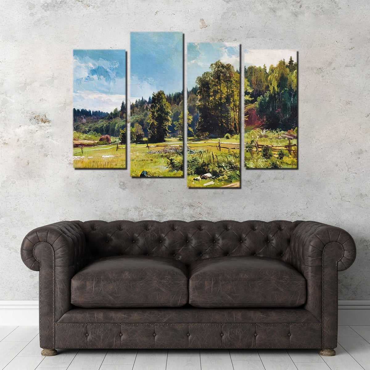 Meadow at the Forest Edge Wall Art